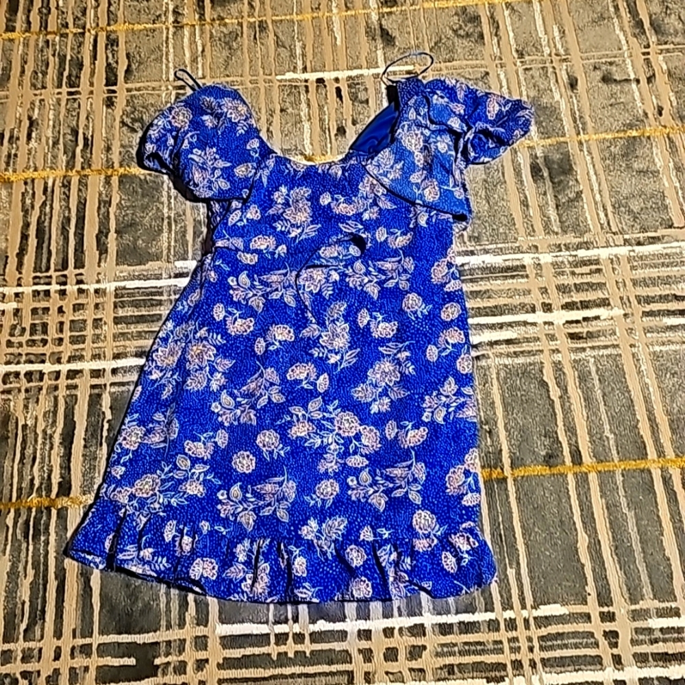 Sienna sky cute blue dress